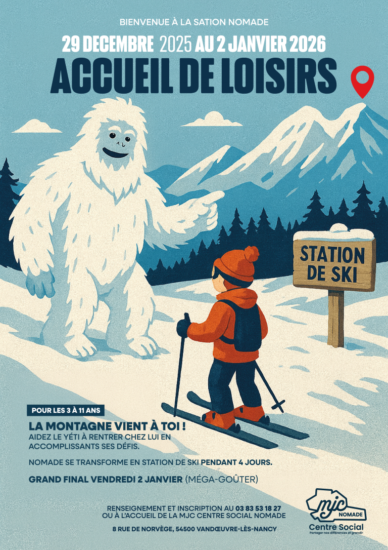 Le Yeti est coincé à la Station Nomade…